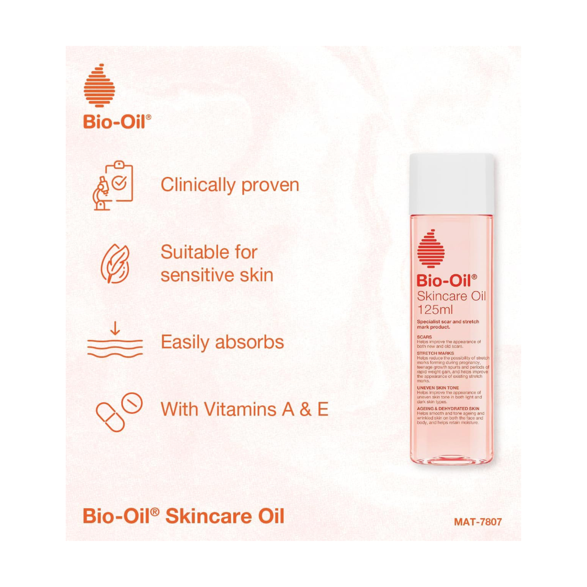 Bio Oil Body Skin Care Oil | 125ml