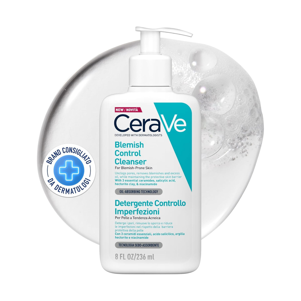 CeraVe Blemish Control Cleanser for Blemish-Prone Oily Skin | 236ml