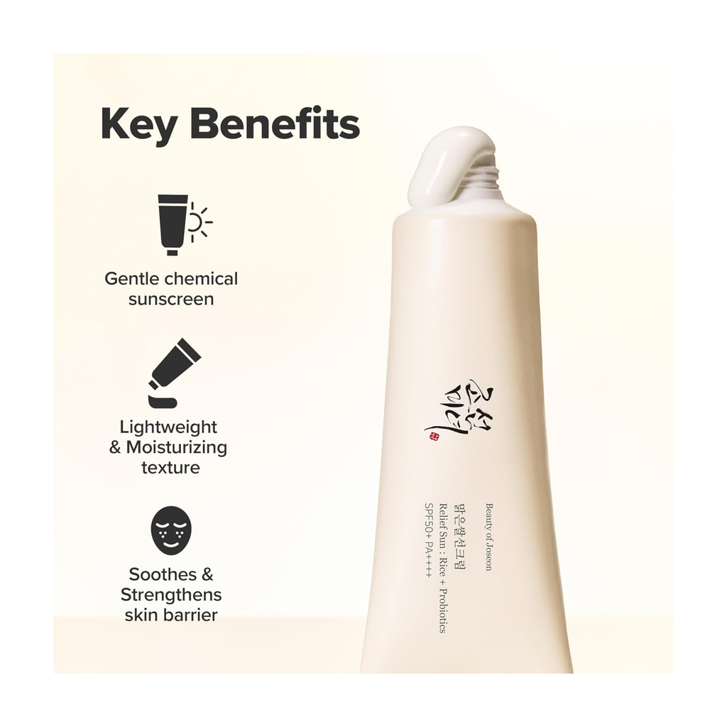Beauty of Joseon Relief Sun Rice Probiotics SPF 50+ Korean Sunscreen | 50ml