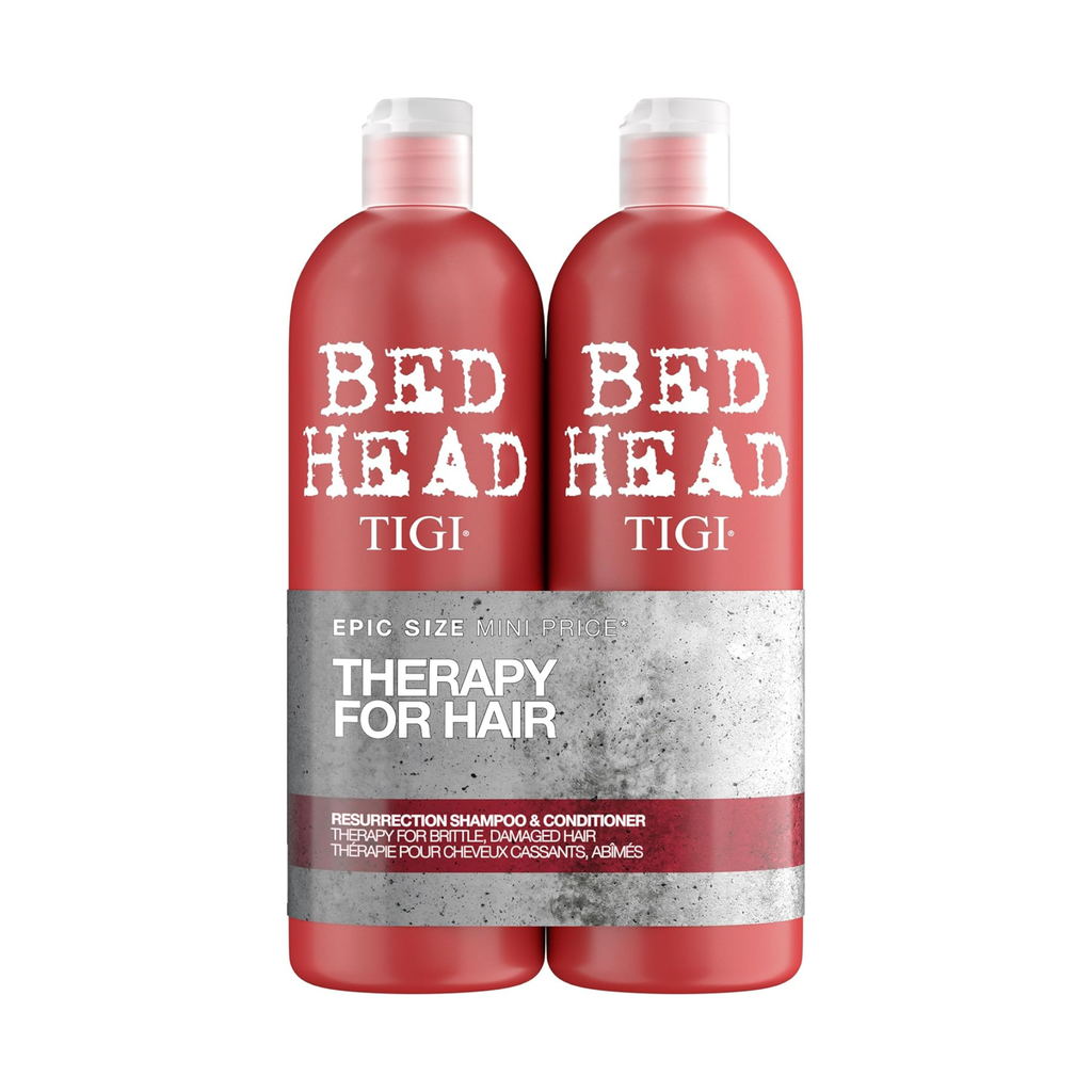 Bed Head by TIGI Resurrection Shampoo & Conditioner Set | 2x 750ml