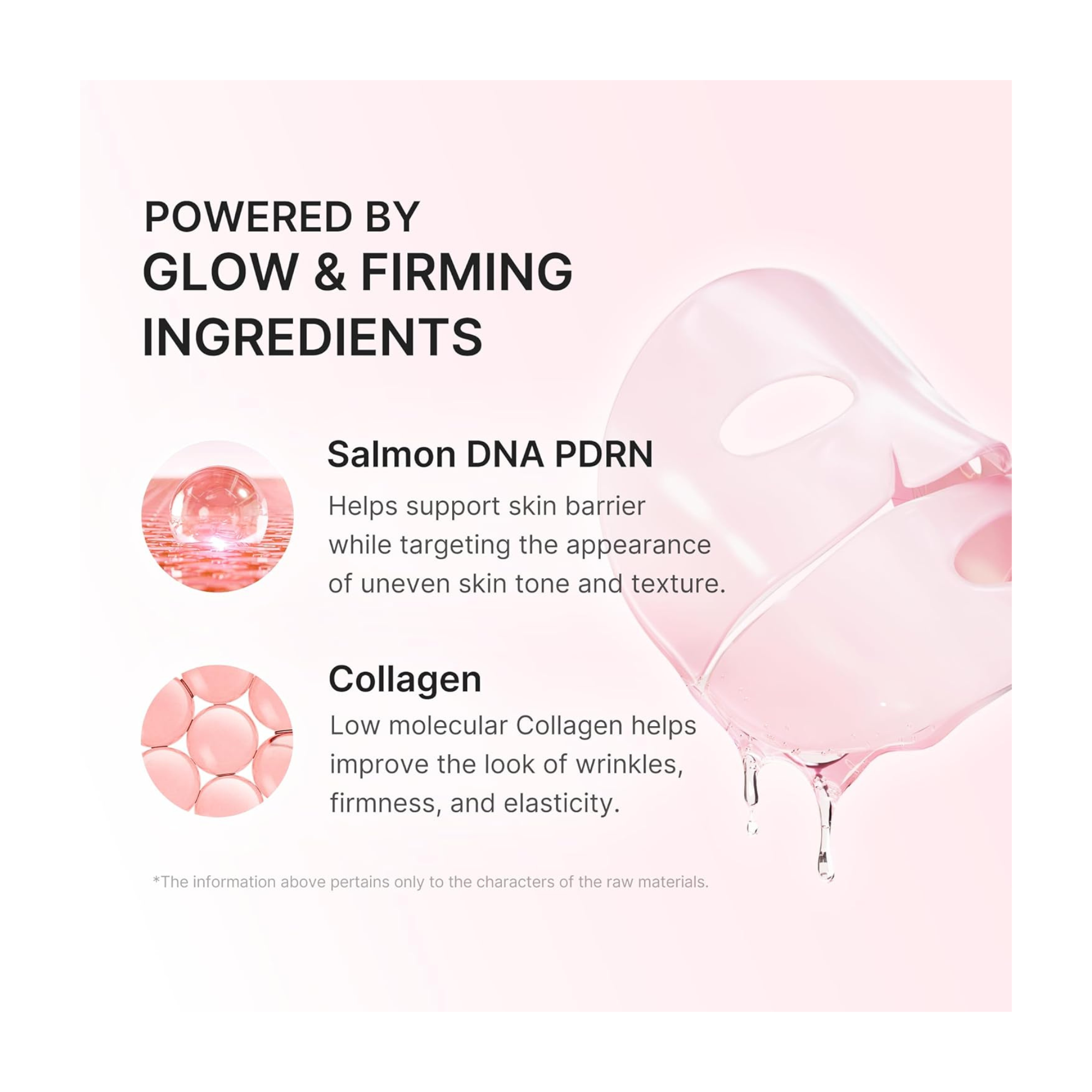 medicube Salmon DNA PDRN pink collagen jelly gel mask | 28g