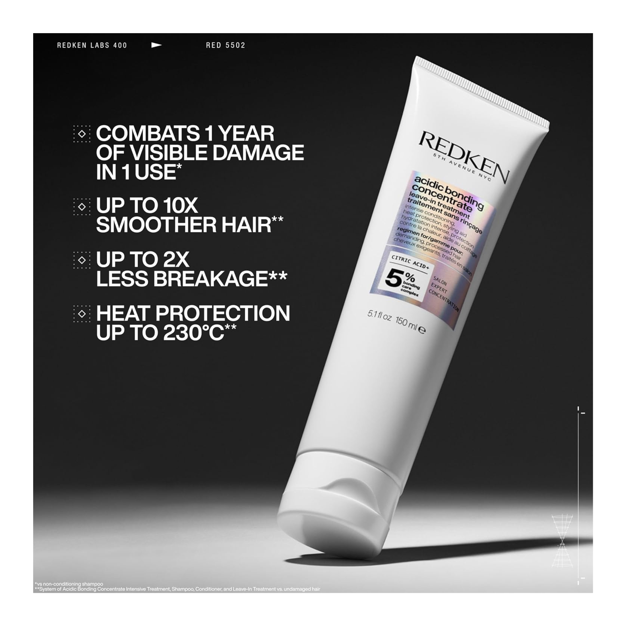 Redken Leave-in Treatment, Repairs & Protects Colour-Treated Hair | 150 ml
