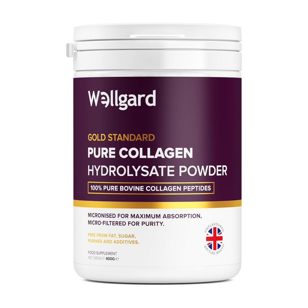 Collagen Powder, Gold Standard Bovine Collagen Peptides Powder by Wellgard