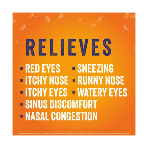 Beconase 8 in 1 Hayfever Relief Nasal Spray | 100 Spray Bottle