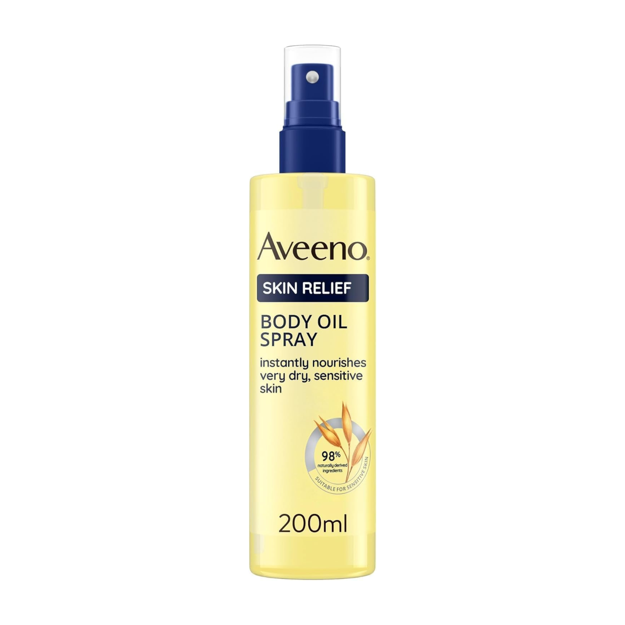 Aveeno Skin Relief Body Oil Spray, With Oat Oil & Jojoba Oil, Suitable For Sensitive Skin | 200ml