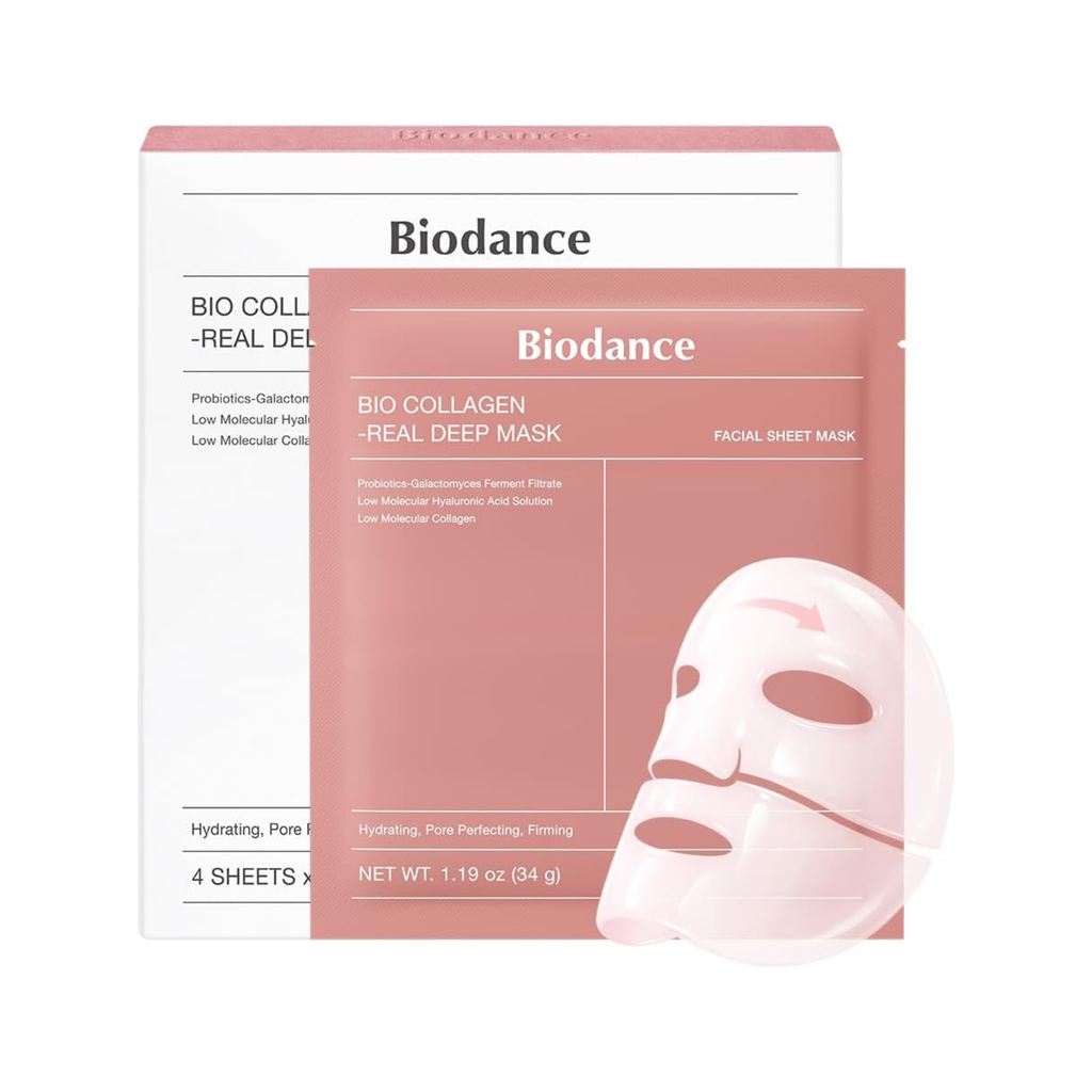BIODANCE Bio-Collagen Real Deep Face Mask | 4 Pcs