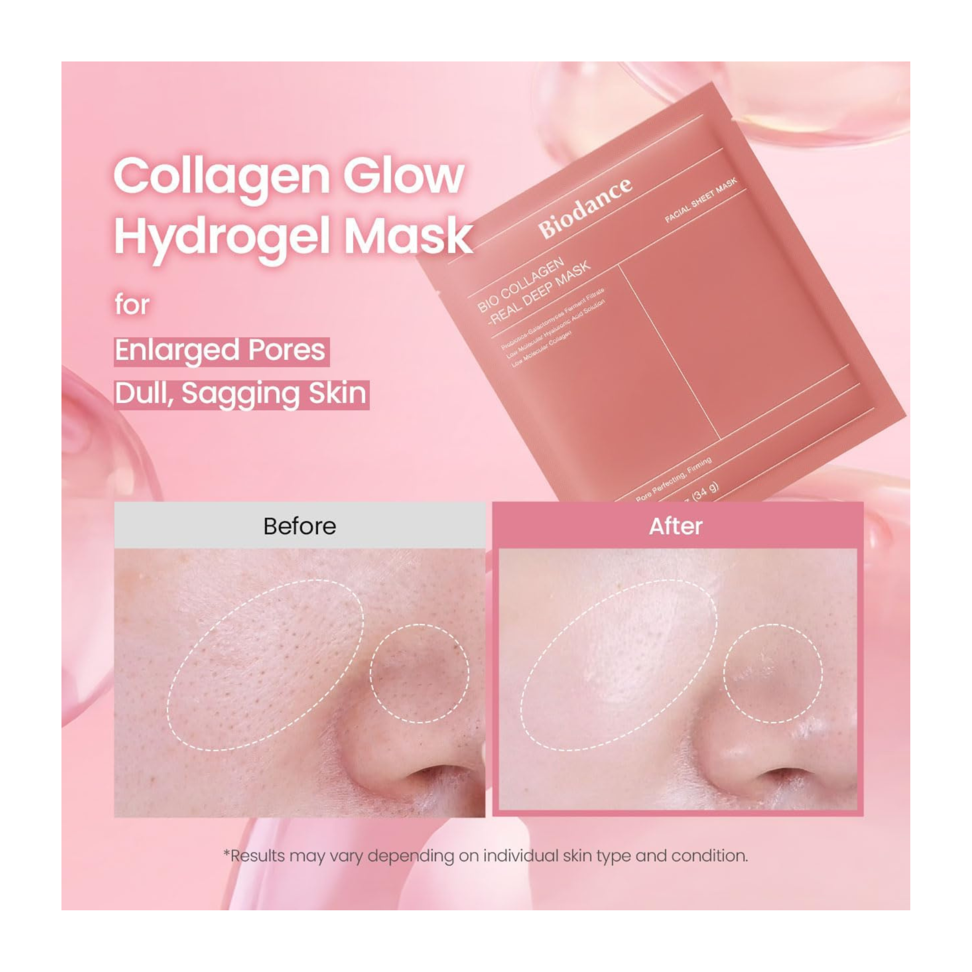 BIODANCE Bio-Collagen Real Deep Face Mask | 4 Pcs